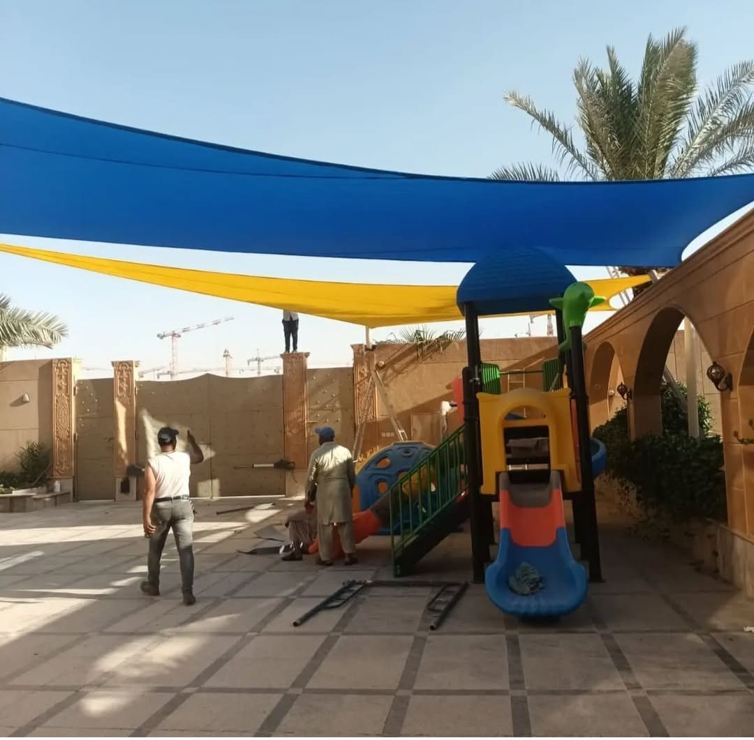 تظليل خارجي بقماش بوثلين